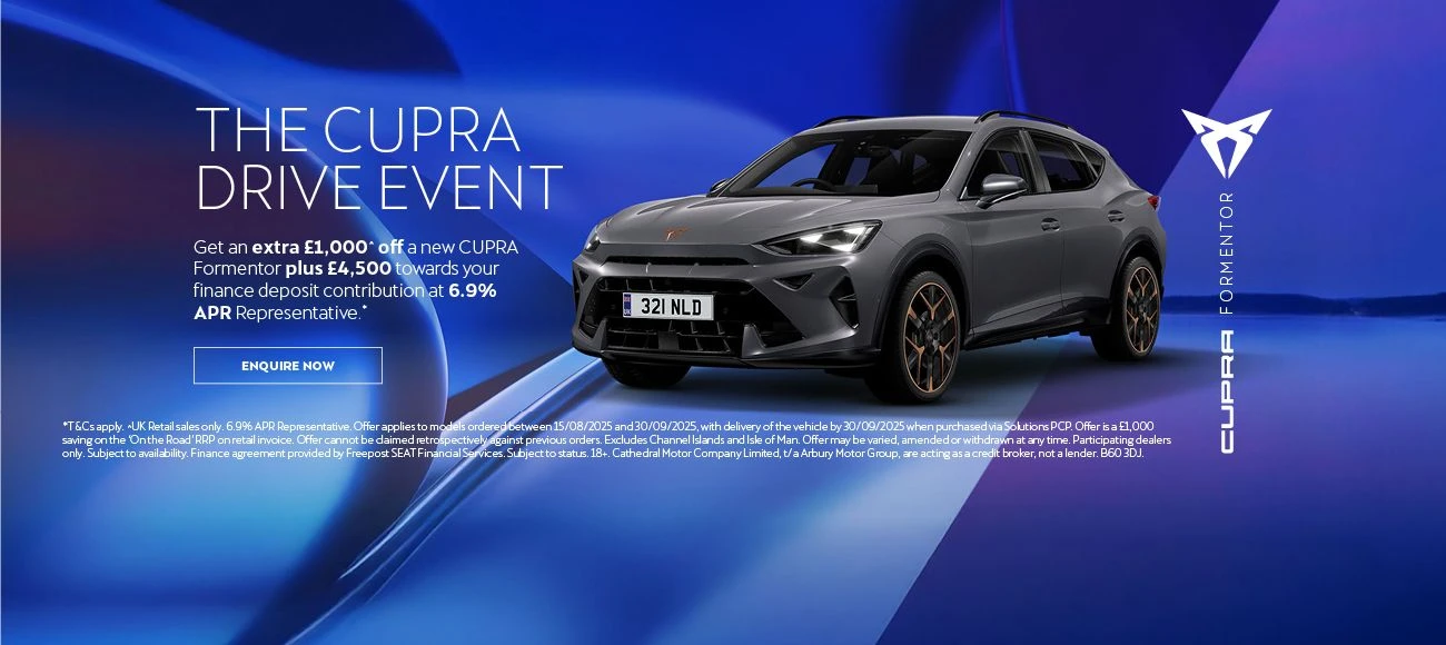 Formentor Drive Event Banner